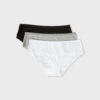 Lot De 3 Shortys En Coton Biologique