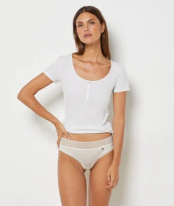 Hipster En Microfibre Bords Dentelle -Lingerie Charmeuse 648461001 6