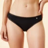 Culotte En Microfibre Bords Dentelle
