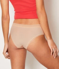 Shorty Microfibre Détails Dentelle -Lingerie Charmeuse 650486781 b