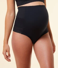 Culotte Taille Haute Ceinture Rabattable