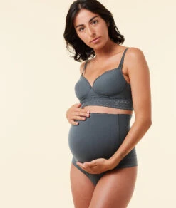 Culotte Taille Haute Ceinture Rabattable -Lingerie Charmeuse 651413022 6