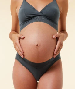 Culotte Détails Dentelle -Lingerie Charmeuse 651413122 b