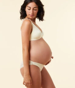 Culotte En Coton Biologique Et Dentelle -Lingerie Charmeuse 651416456 b