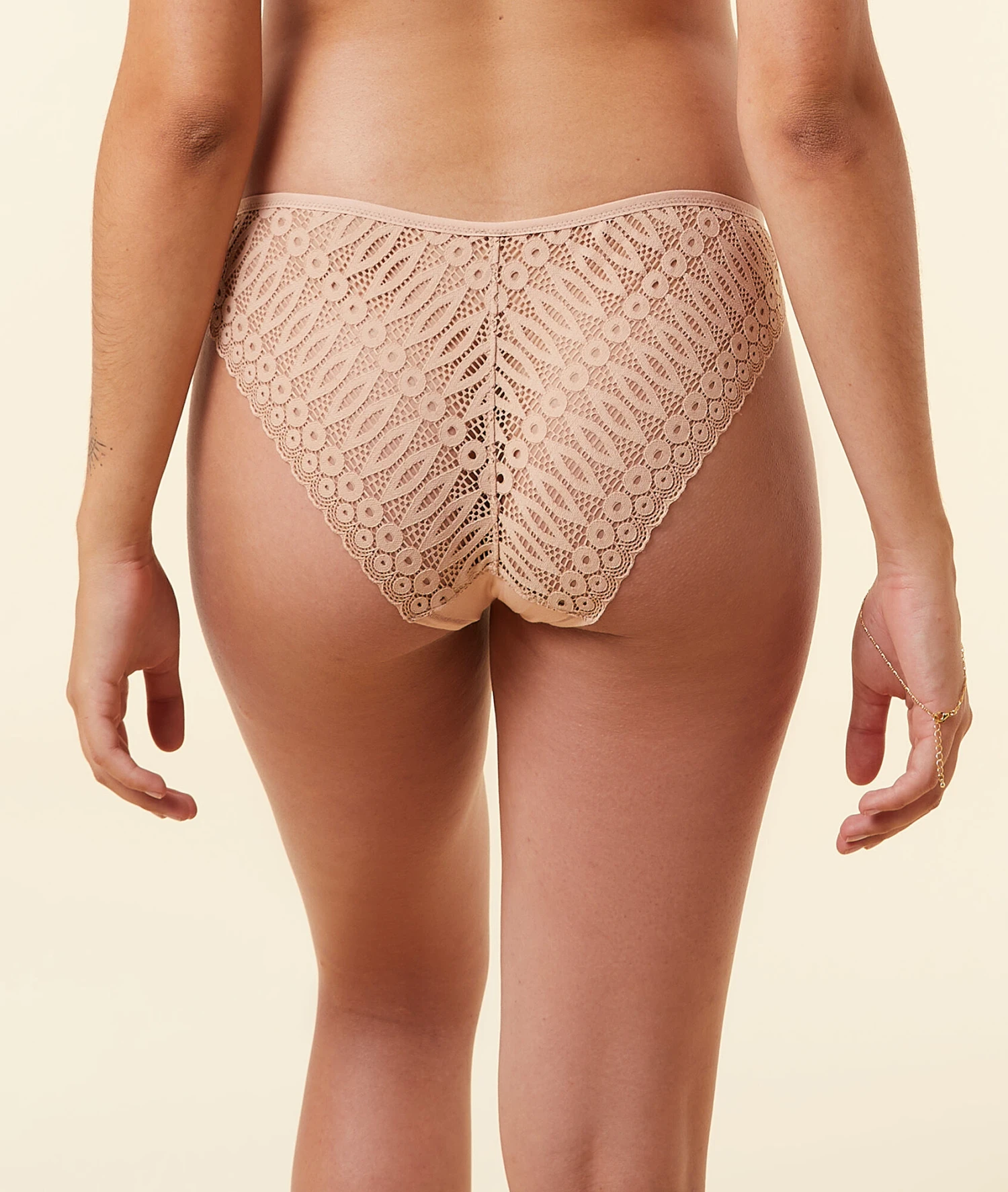 Culotte En Coton Biologique Et Dentelle 7 Culotte En Coton Biologique Et Dentelle – Image 5