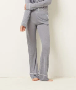 Pantalon Large Uni -Lingerie Charmeuse 651599725 b