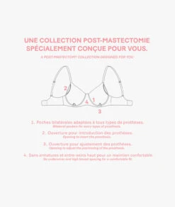 Triangle Post-mastectomie Sans Armatures 13 Triangle Post-mastectomie Sans Armatures -Lingerie Charmeuse 651905105 d