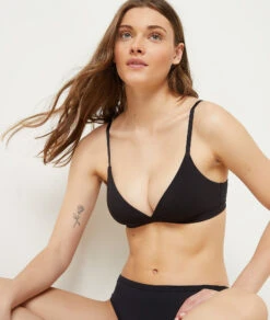 Triangle Sans Armatures En Coton Biologique Extensible -Lingerie Charmeuse 652453705 b