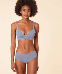 Soutien-gorge Sans Armatures Coques Fines En Coton -Lingerie Charmeuse 652466022 6