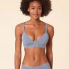 Soutien-gorge Sans Armatures Coques Fines En Coton -Lingerie Charmeuse 652466022 x