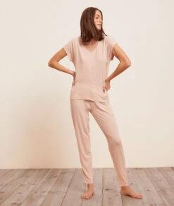 Top Manches Courtes Uni 11 Top Manches Courtes Uni -Lingerie Charmeuse 652547176 c