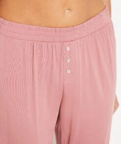 Pantalon De Pyjama Uni -Lingerie Charmeuse 652547394 b