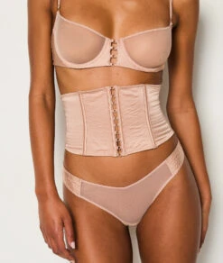 Serre-taille En Soie -Lingerie Charmeuse 652766294 b