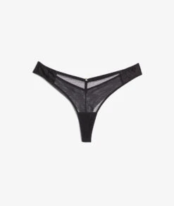 Tanga En Tulle Et Soie -Lingerie Charmeuse 652771105 c