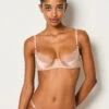 Soutien-gorge à Coques Fines En Tulle Et Soie -Lingerie Charmeuse 652777894 x