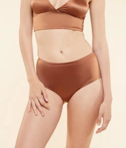 Culotte Midi Satinée