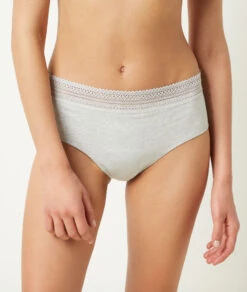 Flux Moyen - Shorty De Règles En Coton Biologique -Lingerie Charmeuse 652889502 c