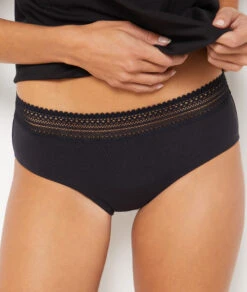 Flux Moyen - Shorty De Règles En Coton Biologique -Lingerie Charmeuse 652889505 b