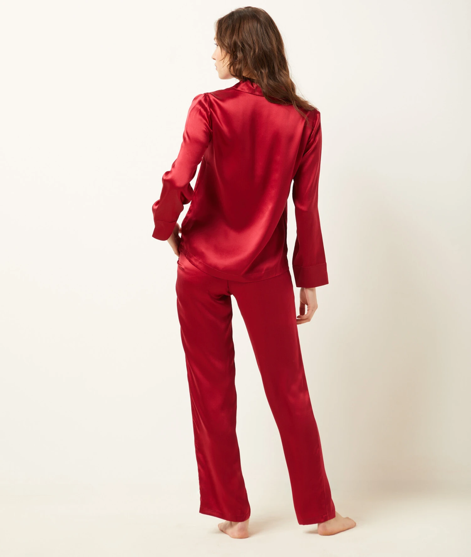 Pantalon De Pyjama En Soie 7 Pantalon De Pyjama En Soie – Image 5