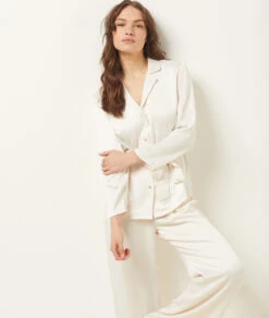 Chemise De Pyjama à Nouer -Lingerie Charmeuse 653109880 6