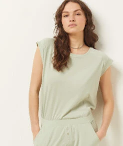 T-shirt Manches Courtes -Lingerie Charmeuse 653138646 b