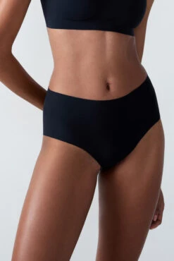 Culotte Midi En Microfibre