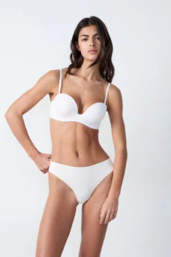 Tanga High Leg En Microfibre -Lingerie Charmeuse 653219680 6