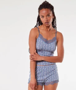 Top à Bretelles Décolleté Dentelle 9 Top à Bretelles Décolleté Dentelle -Lingerie Charmeuse 653455835 6