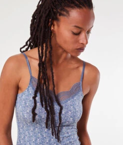 Top à Bretelles Décolleté Dentelle 10 Top à Bretelles Décolleté Dentelle -Lingerie Charmeuse 653455835 b