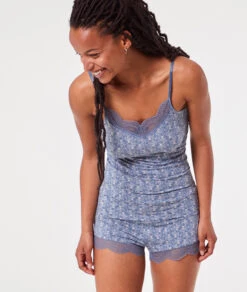 Top à Bretelles Décolleté Dentelle 11 Top à Bretelles Décolleté Dentelle -Lingerie Charmeuse 653455835 c