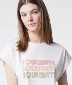 Top Manches Courtes "Soulmate" 100% Coton Biologique -Lingerie Charmeuse 653457759 b
