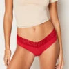 Hipster V-shape En Microfibre Et Dentelle -Lingerie Charmeuse 653460473 6