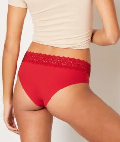 Hipster V-shape En Microfibre Et Dentelle 11 Hipster V-shape En Microfibre Et Dentelle -Lingerie Charmeuse 653460473 b