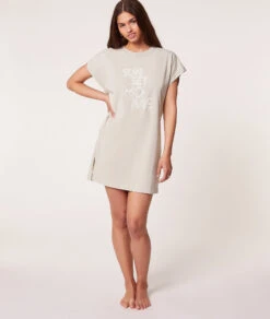 Chemise De Nuit "sunset Home" 100% Coton Biologique -Lingerie Charmeuse 653506346 6