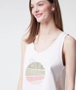 Débardeur De Pyjama "Soulmate" 100% Coton Biologique -Lingerie Charmeuse 653506959 b