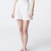 Short De Pyjama Taille Haute En Lin Mélangé -Lingerie Charmeuse 653507081 x