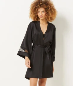 Déshabillé Détails Dentelle Personnalisable -Lingerie Charmeuse 653507905 c