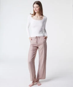 T-shirt Manches Longues Uni -Lingerie Charmeuse 653544480 6