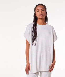 Poncho Manches Courtes -Lingerie Charmeuse 653546603 c