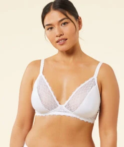 Soutien-gorge Sans Armatures Coques Fines -Lingerie Charmeuse 653575101 b