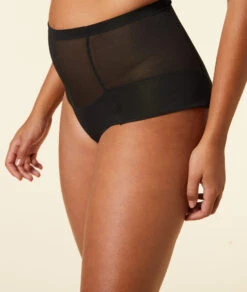 Culotte Gainante Taille Haute En Tulle -Lingerie Charmeuse 653585305 c