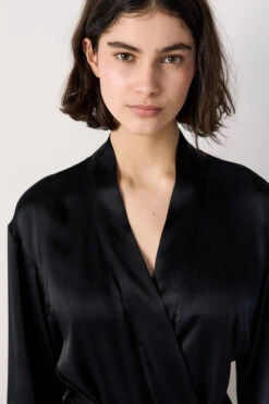 Déshabillé En Soie -Lingerie Charmeuse 653665605 b