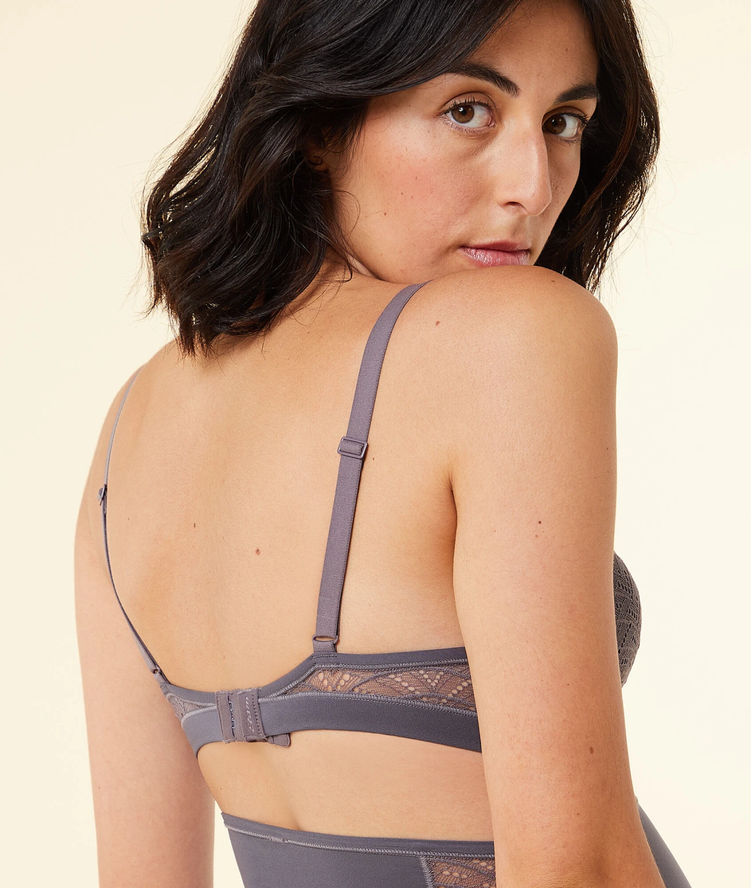 Soutien-gorge Triangle En Dentelle, Clips D'allaitement 4 Soutien-gorge Triangle En Dentelle, Clips D'allaitement – Image 2