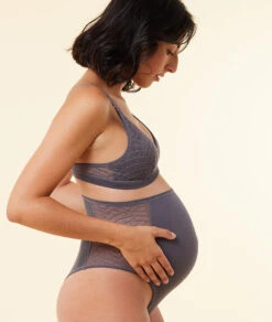 Soutien-gorge Triangle En Dentelle, Clips D'allaitement