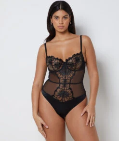 Body Brodé -Lingerie Charmeuse 653728905 b