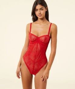 Body En Dentelle Et Tulle
