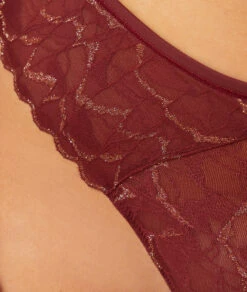 Tanga En Dentelle Irisé -Lingerie Charmeuse 653763975 b