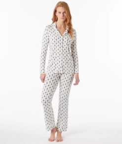 Chemise De Pyjama Imprimée -Lingerie Charmeuse 653768980 6