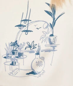 Top Manches Courtes Imprimé -Lingerie Charmeuse 653769022 b