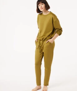 Top Manches Longues Resserré à La Taille -Lingerie Charmeuse 653771541 6